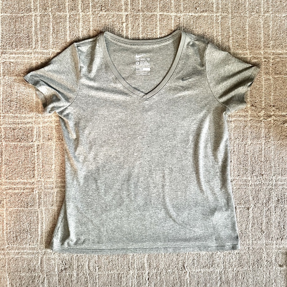 NIKE • Dri-Fit Athletic Cut V-Neck “The Nike Tee”